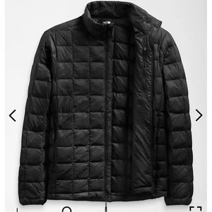 North Face Mens ThermoBall jacket black, size L